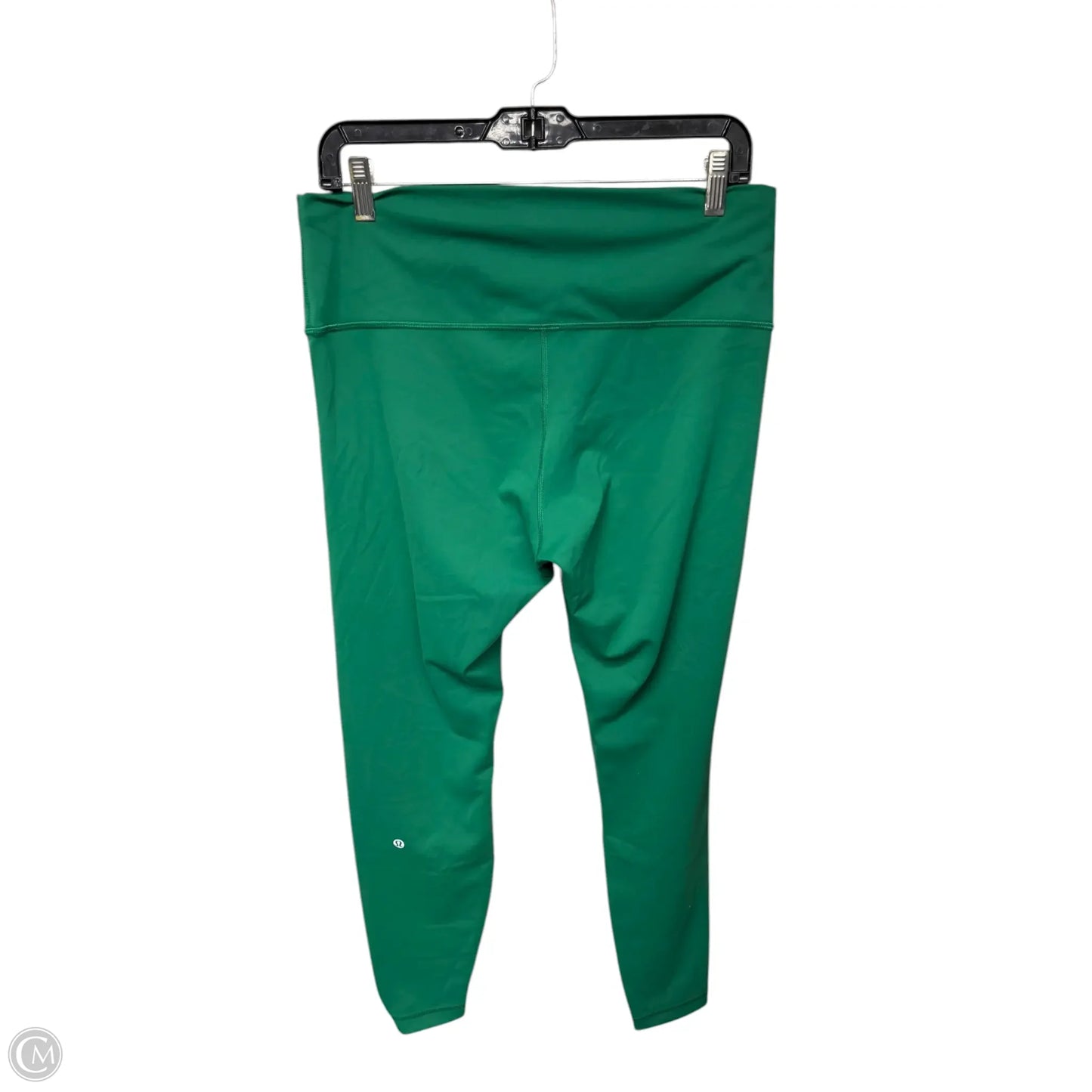 Athletic Leggings By Lululemon In Green, Size: 14