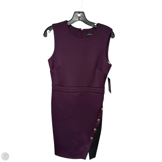 Dress Party Midi By Andrew Marc In Purple, Size: 6