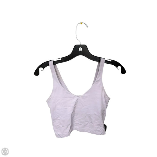 Athletic Tank Top By Lululemon In Purple, Size: 4