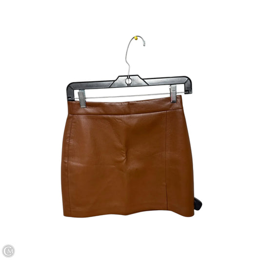 Skirt Mini & Short By Wilfred In Brown, Size: 2