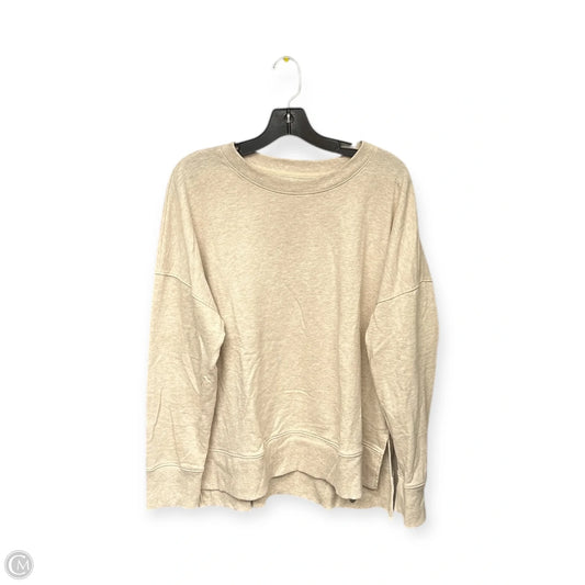Sweater By Time And Tru In Cream, Size: Xl