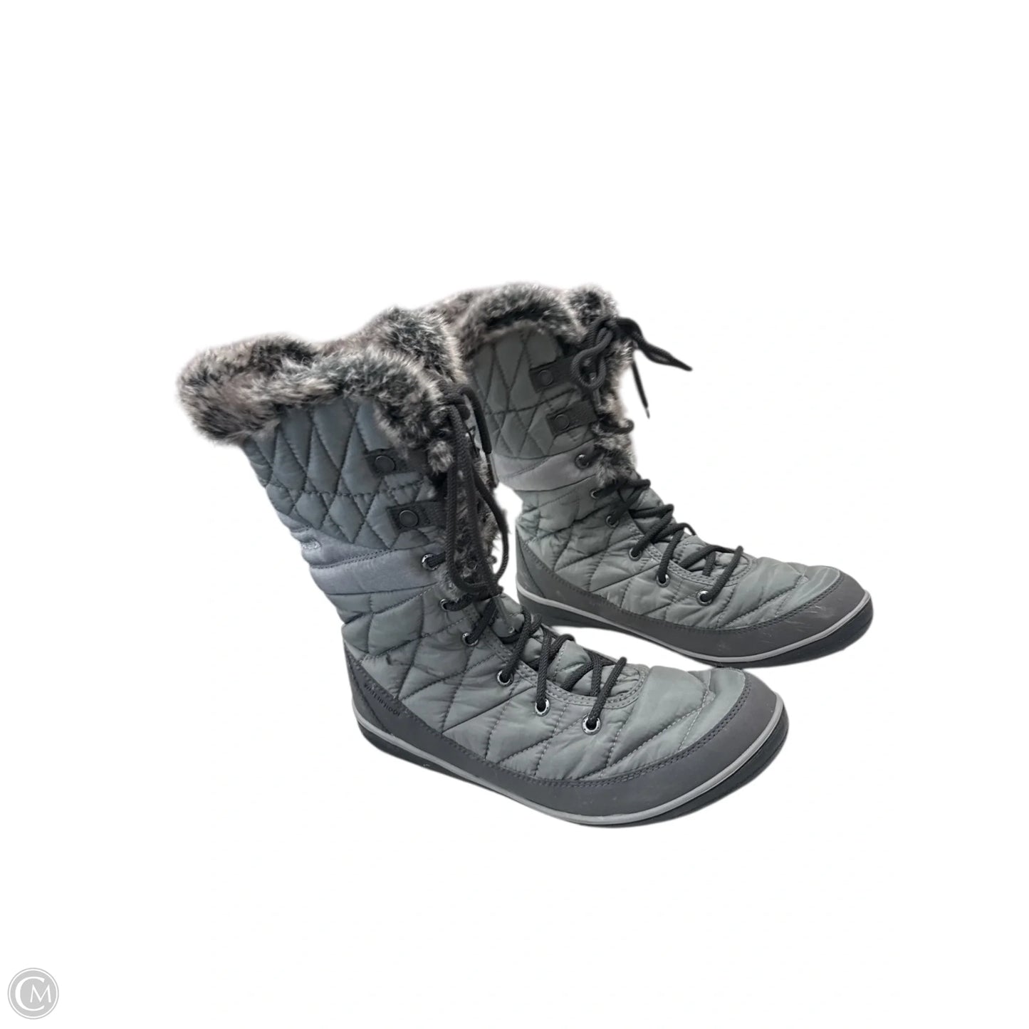 Boots Snow By Columbia In Grey, Size: 10