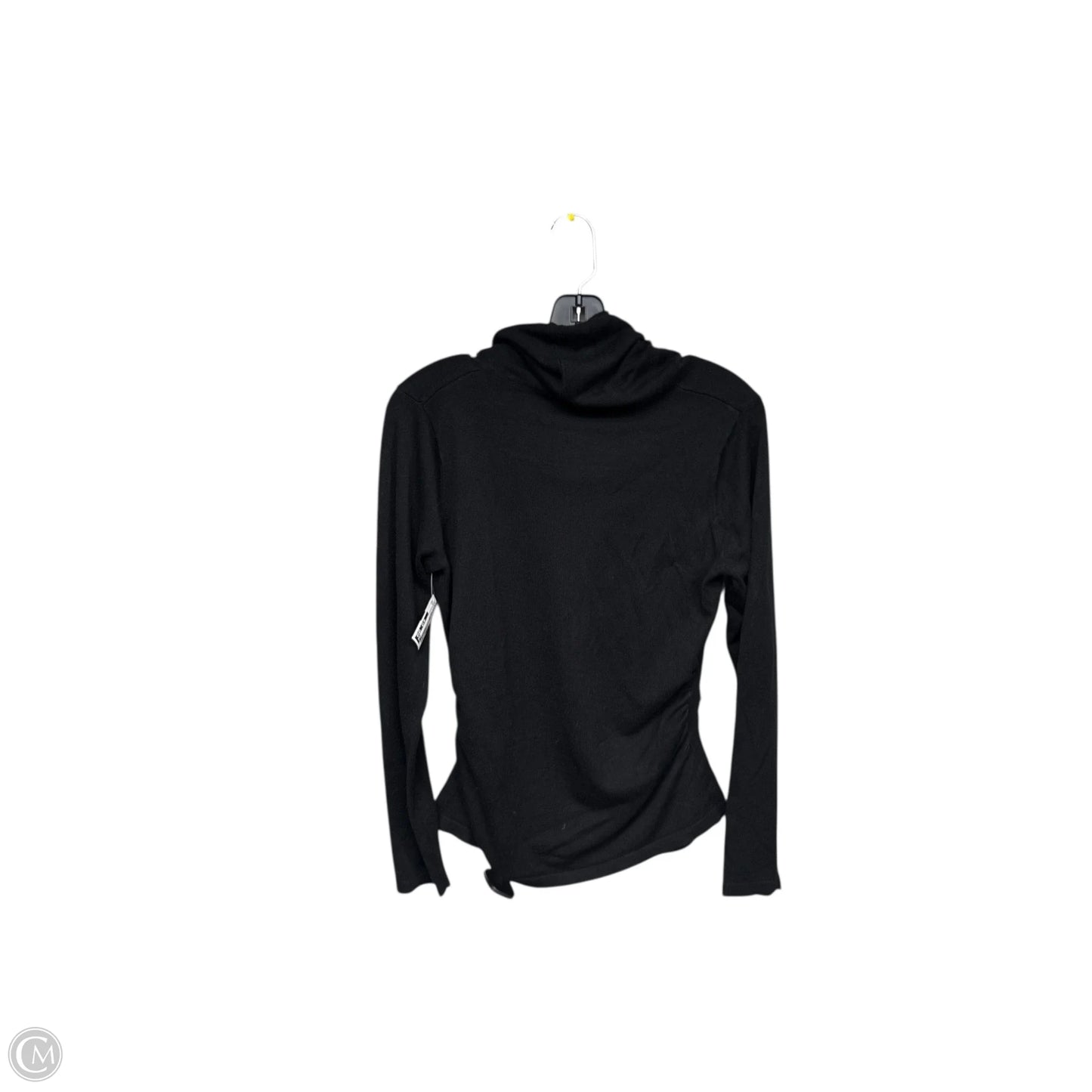 Top Long Sleeve Basic By Clothes Mentor In Black, Size: L