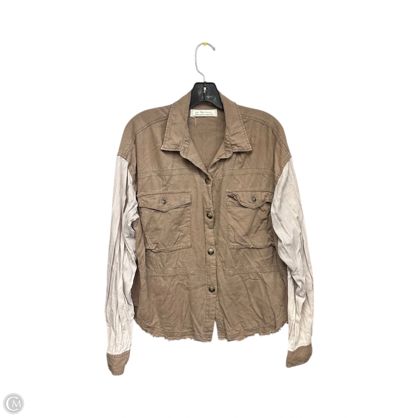 Top Long Sleeve By We The Free In Brown, Size: M