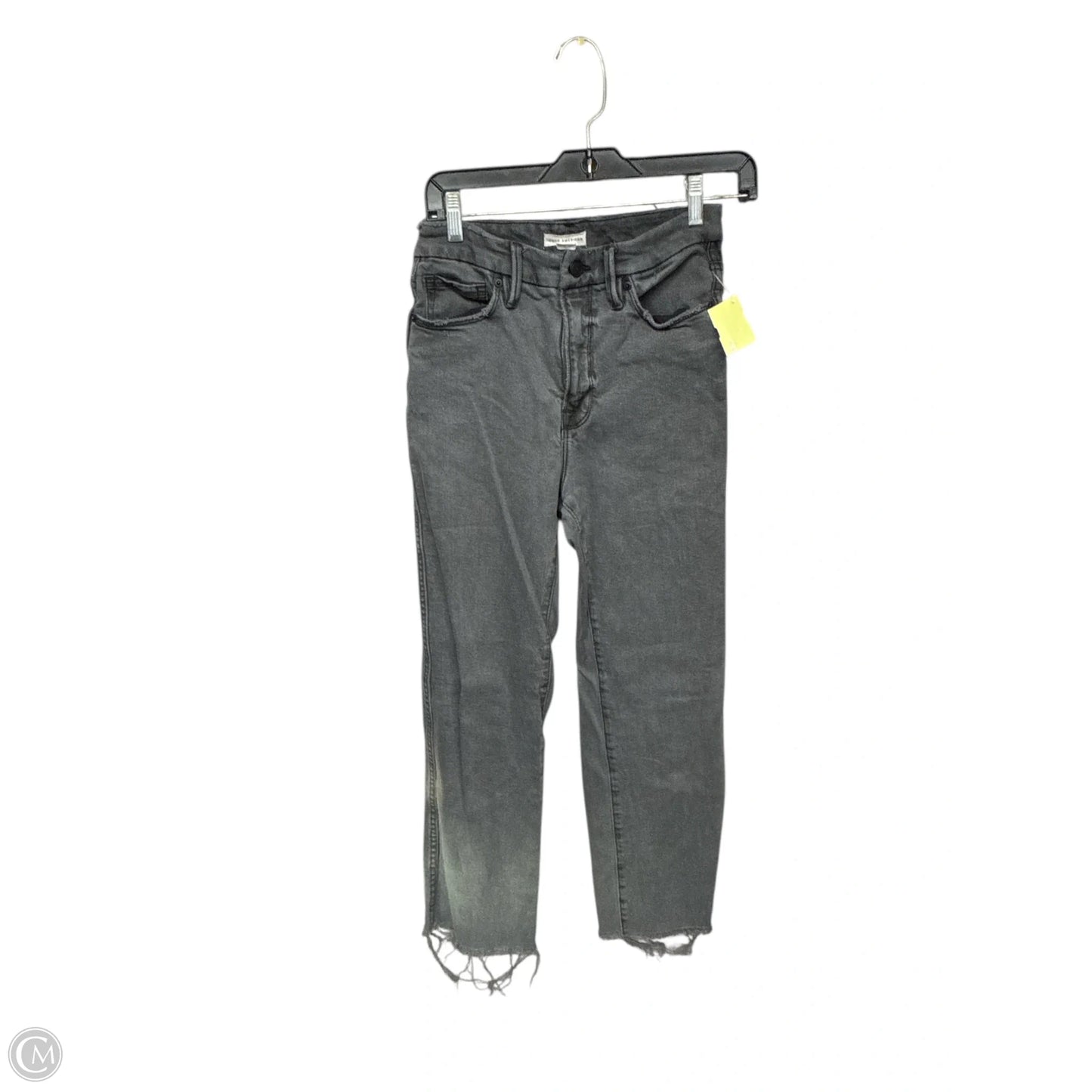 Jeans Straight By Good American In Grey, Size: 2