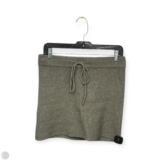 Skirt Mini & Short By Madewell In Green, Size: M
