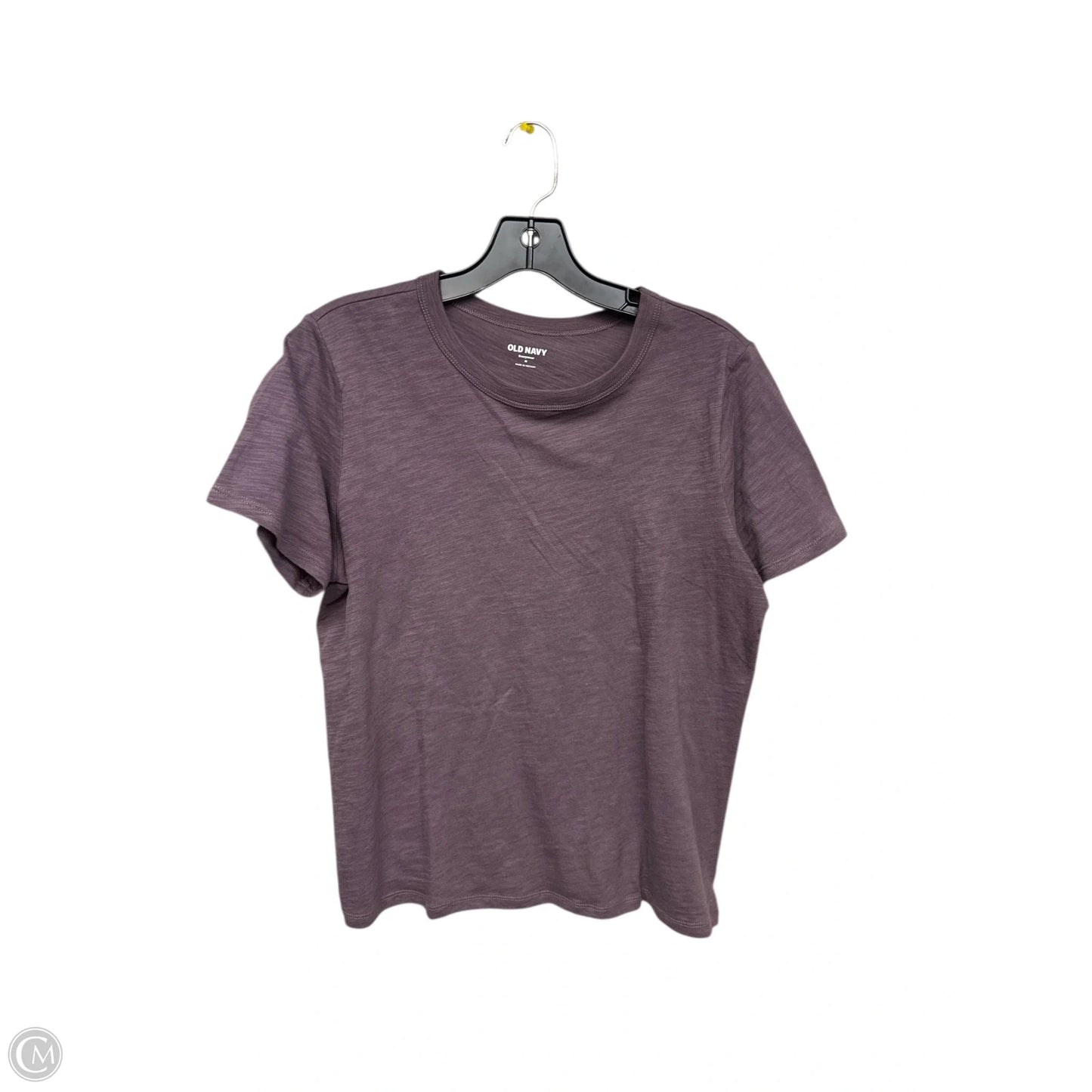 Top Short Sleeve Basic By Old Navy In Purple, Size: M