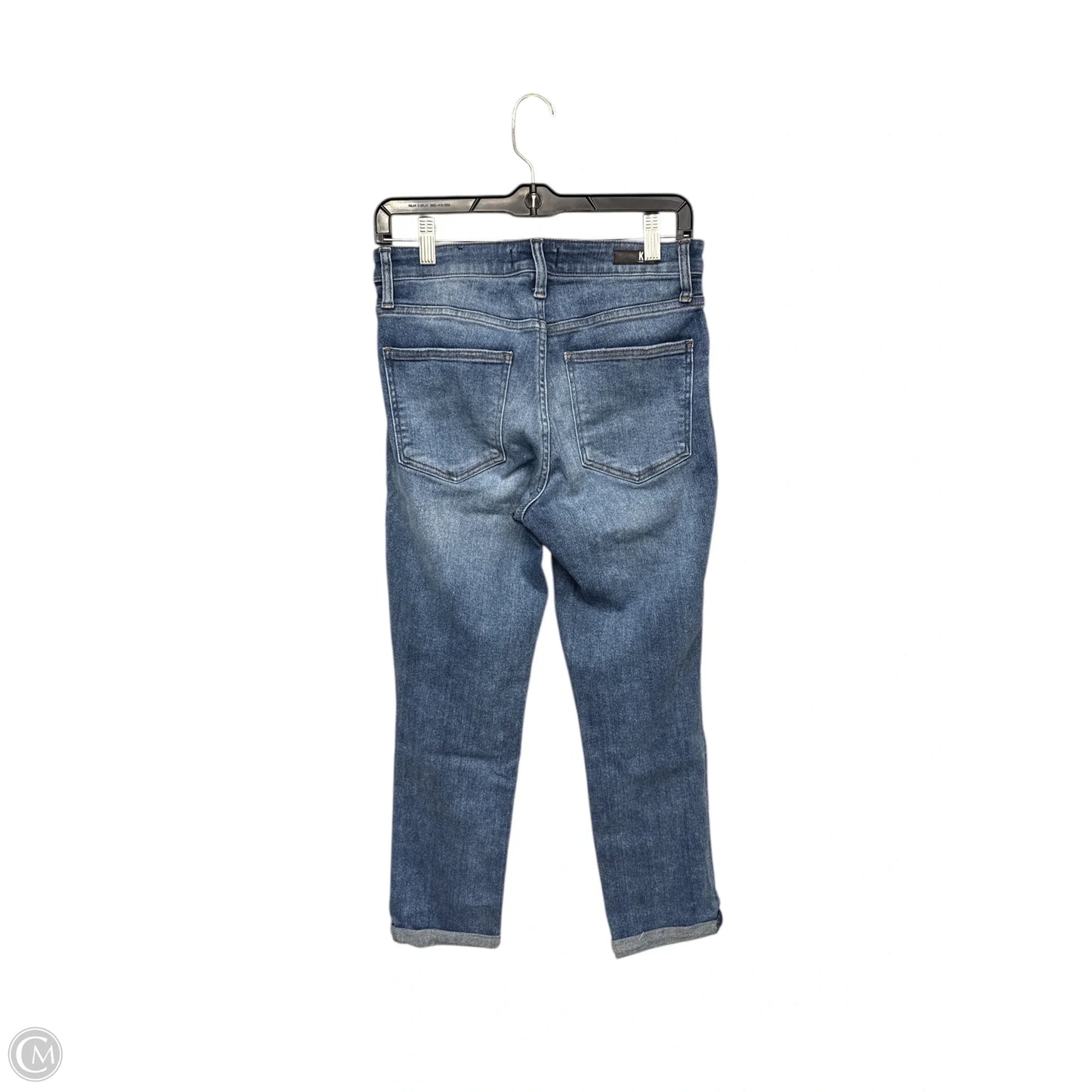 Jeans Straight By Kut In Blue Denim, Size: 4