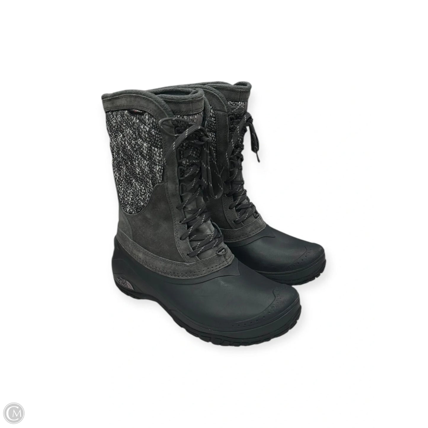 Boots Snow By The North Face In Grey, Size: 9