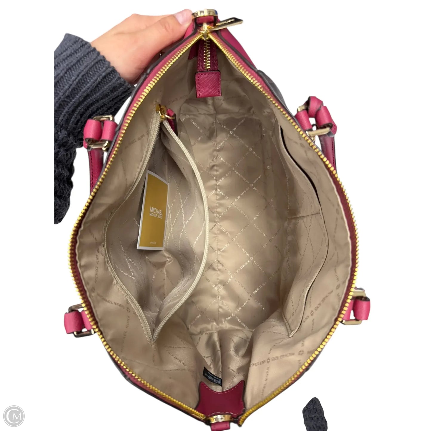 Handbag Designer By Michael Kors, Size: Medium