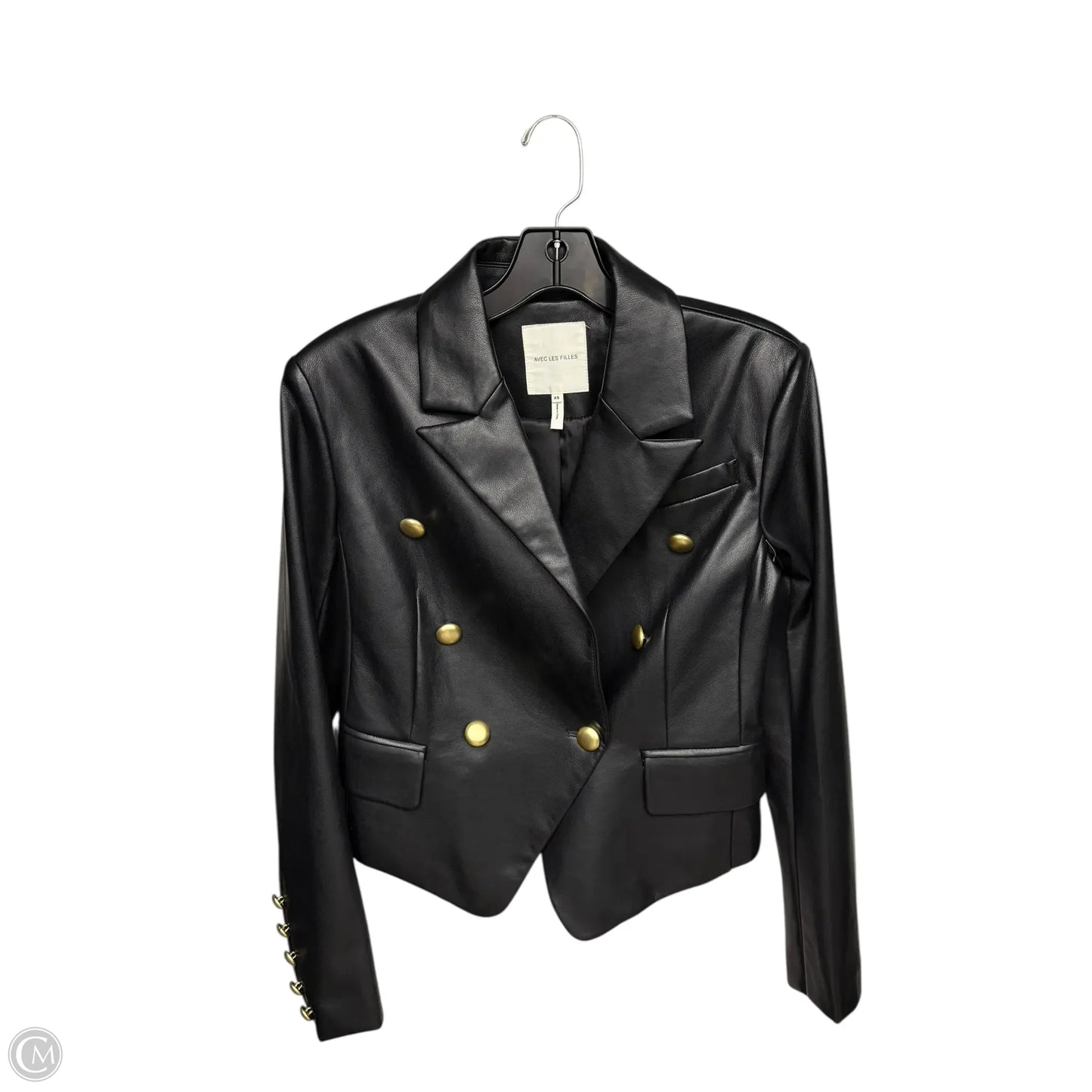 Blazer By Avec Les Filles In Black, Size: Xs