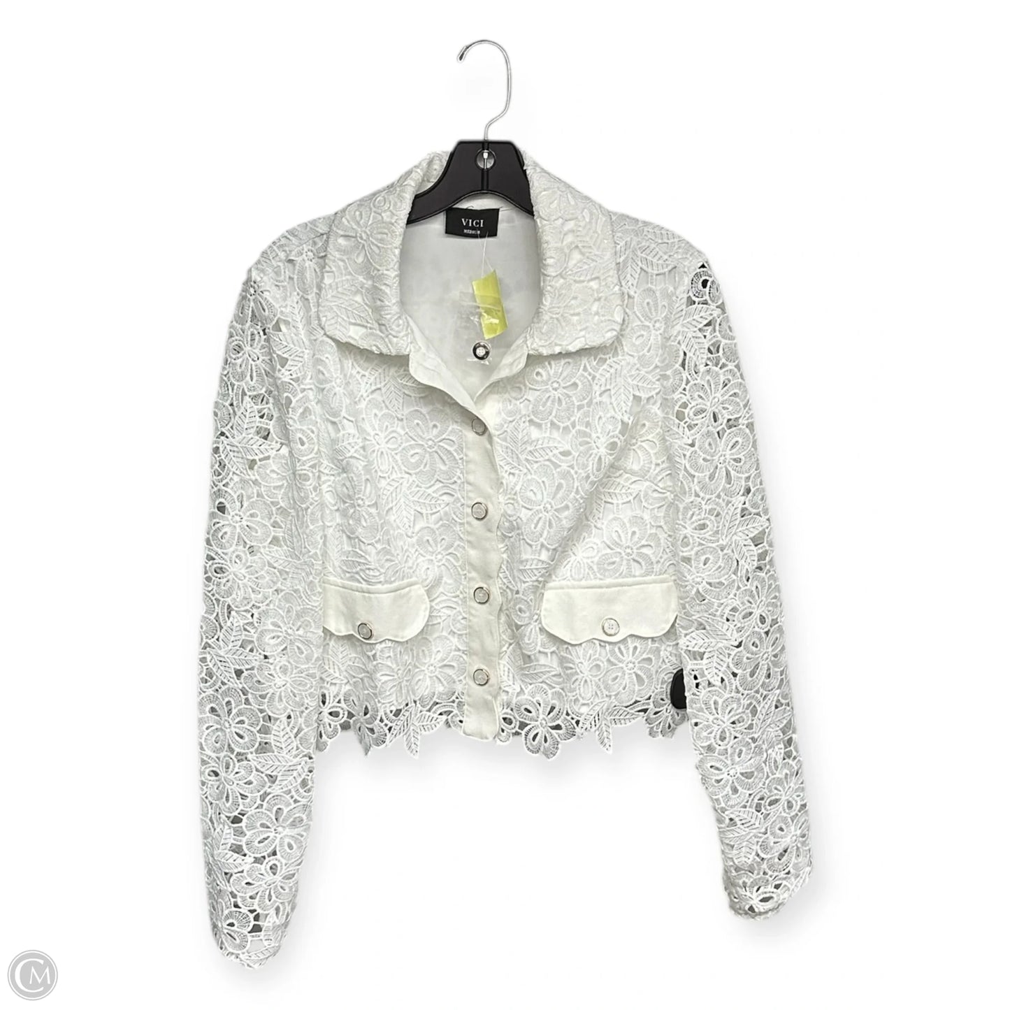Blazer By Vici In White, Size: M