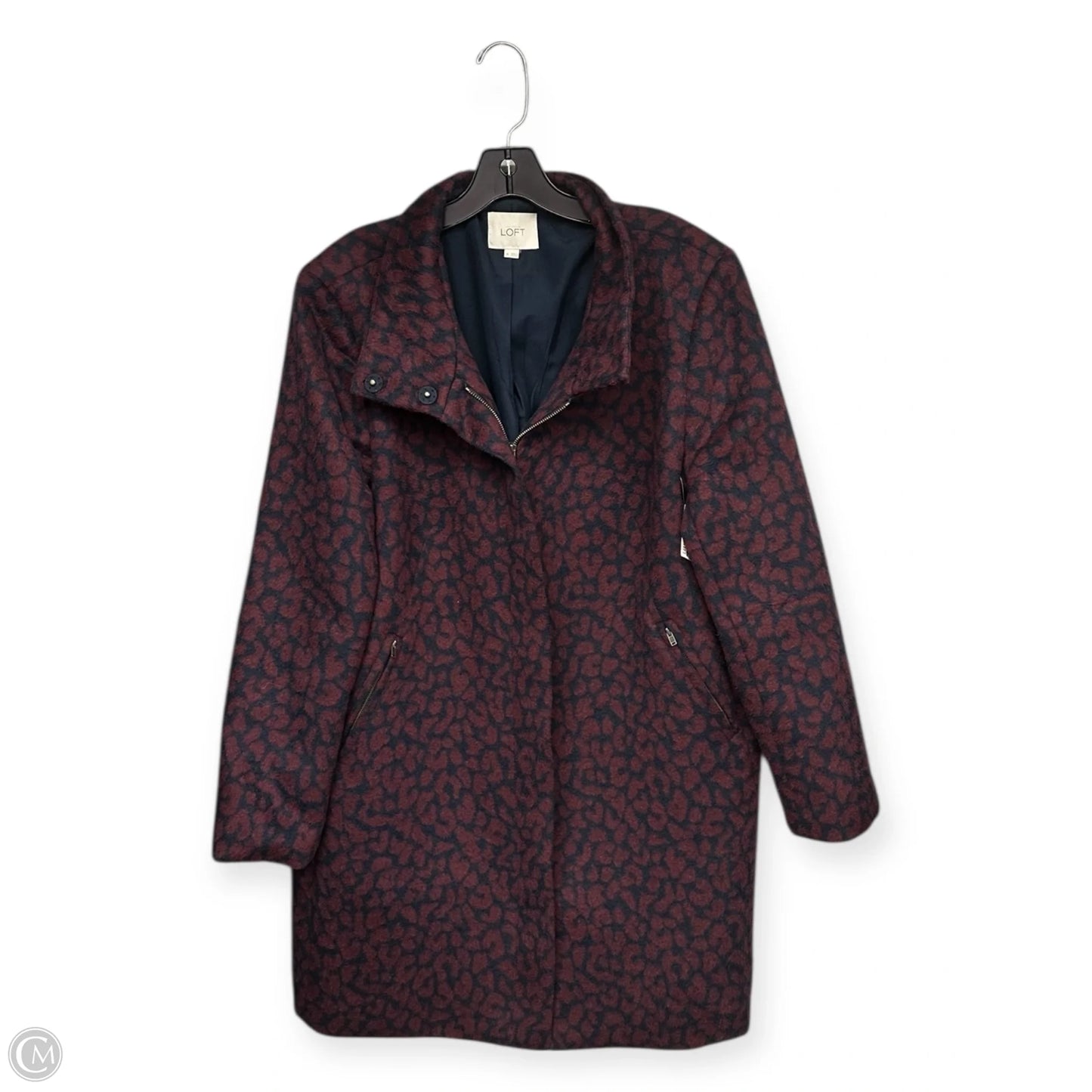 Jacket Other By Loft In Animal Print, Size: Xl