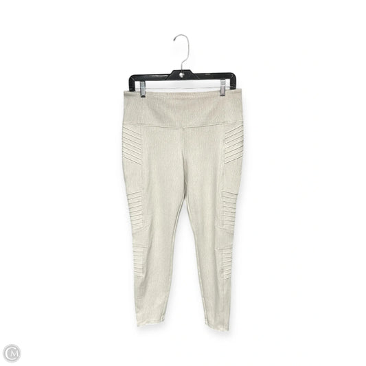 Athletic Leggings By Athleta In Beige, Size: L
