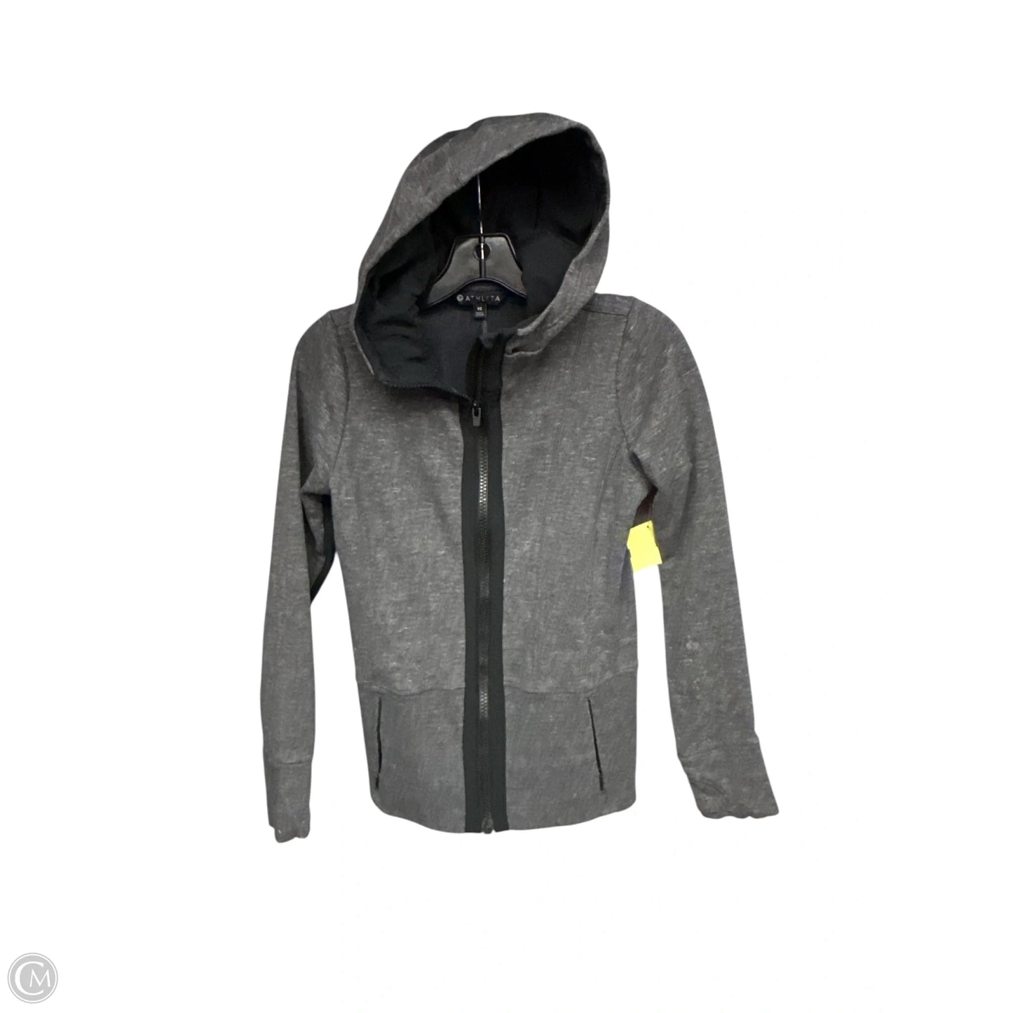 Athletic Jacket By Athleta In Grey, Size: Xs
