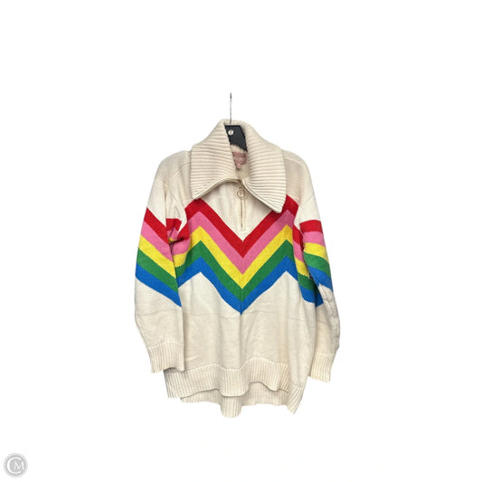 Sweater By Show Me Your Mumu In Cream & Red, Size: M