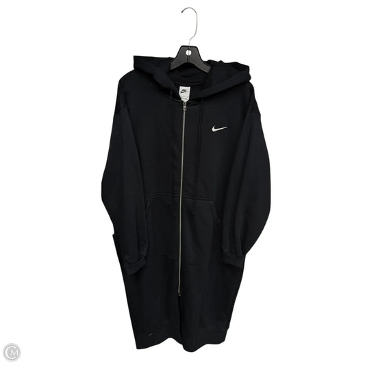 Athletic Sweatshirt Hoodie By Nike Apparel In Black, Size: Xl