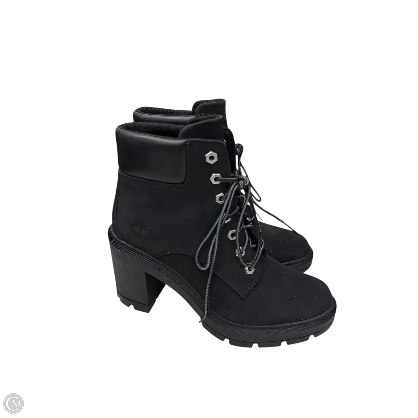 Boots Ankle Heels By Timberland In Black, Size: 9