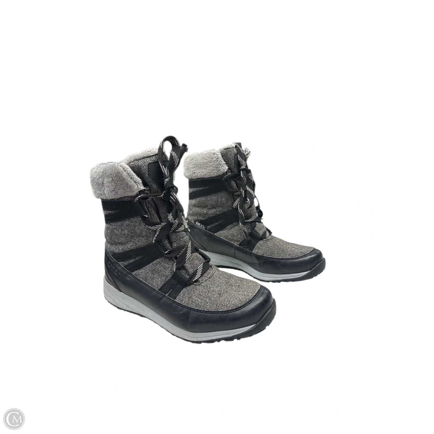 Boots Snow By Clothes Mentor In Black, Size: 7