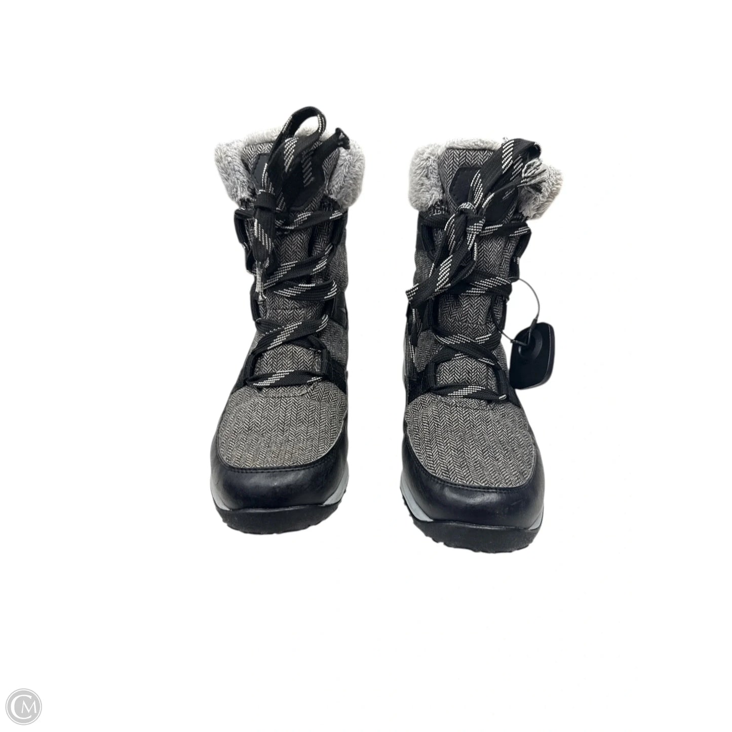 Boots Snow By Clothes Mentor In Black, Size: 7