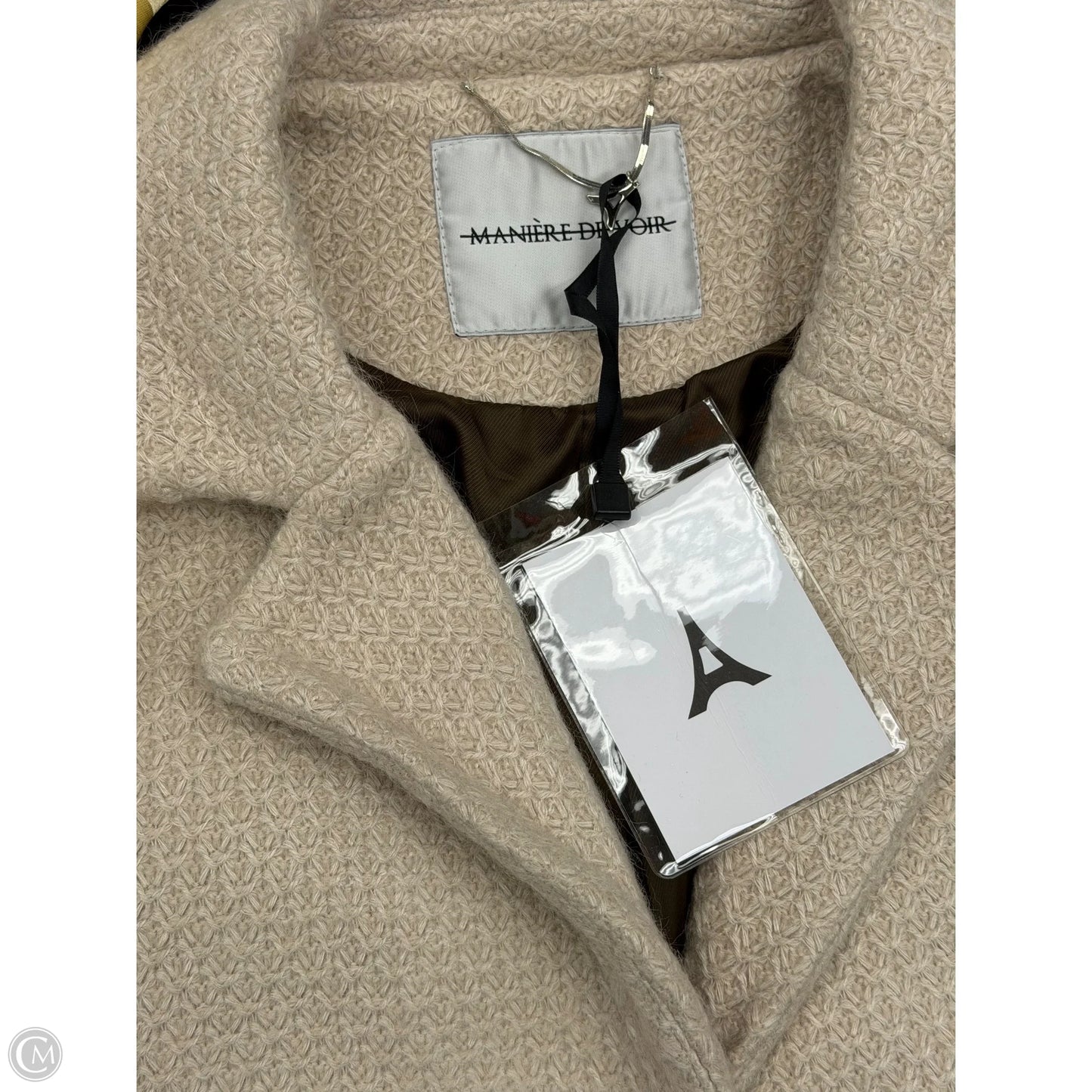 Jacket Other By Maniere De Voir In Cream, Size: 4