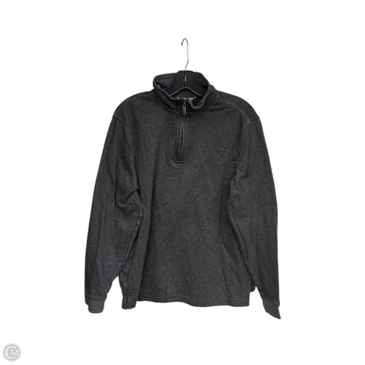 Athletic Jacket By Van Heusen In Grey, Size: M