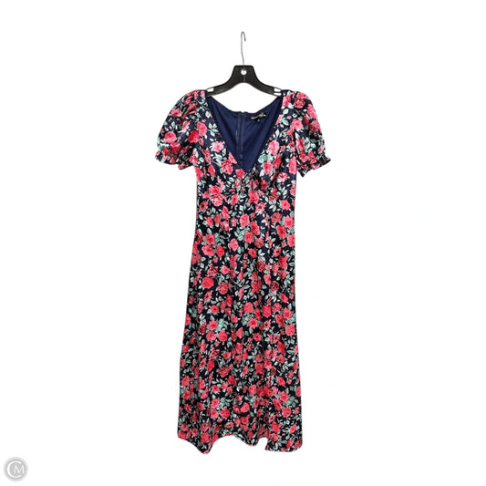 Dress Casual Midi By Clothes Mentor In Floral Print, Size: S