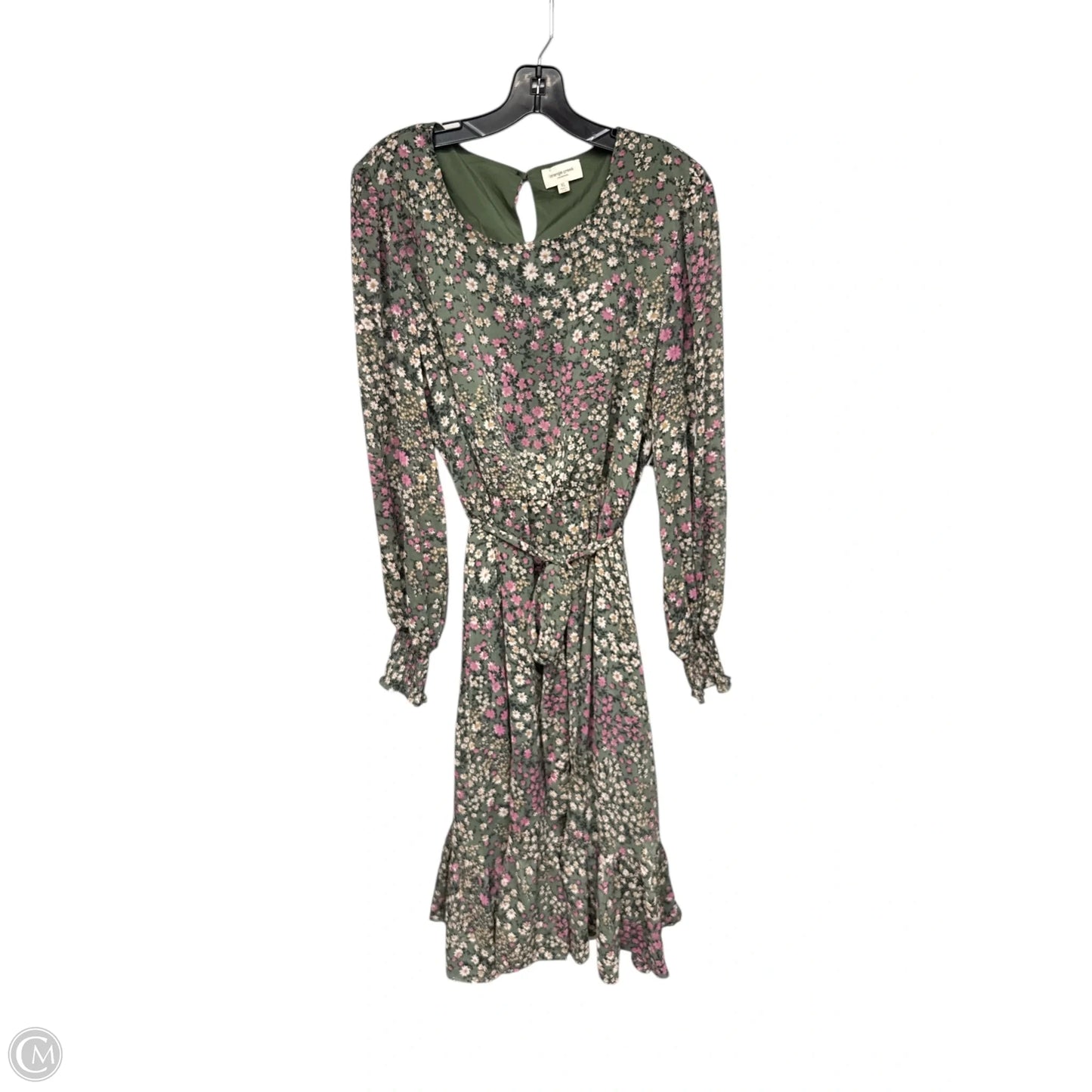 Dress Casual Maxi By Orange Creek In Green, Size: Xl