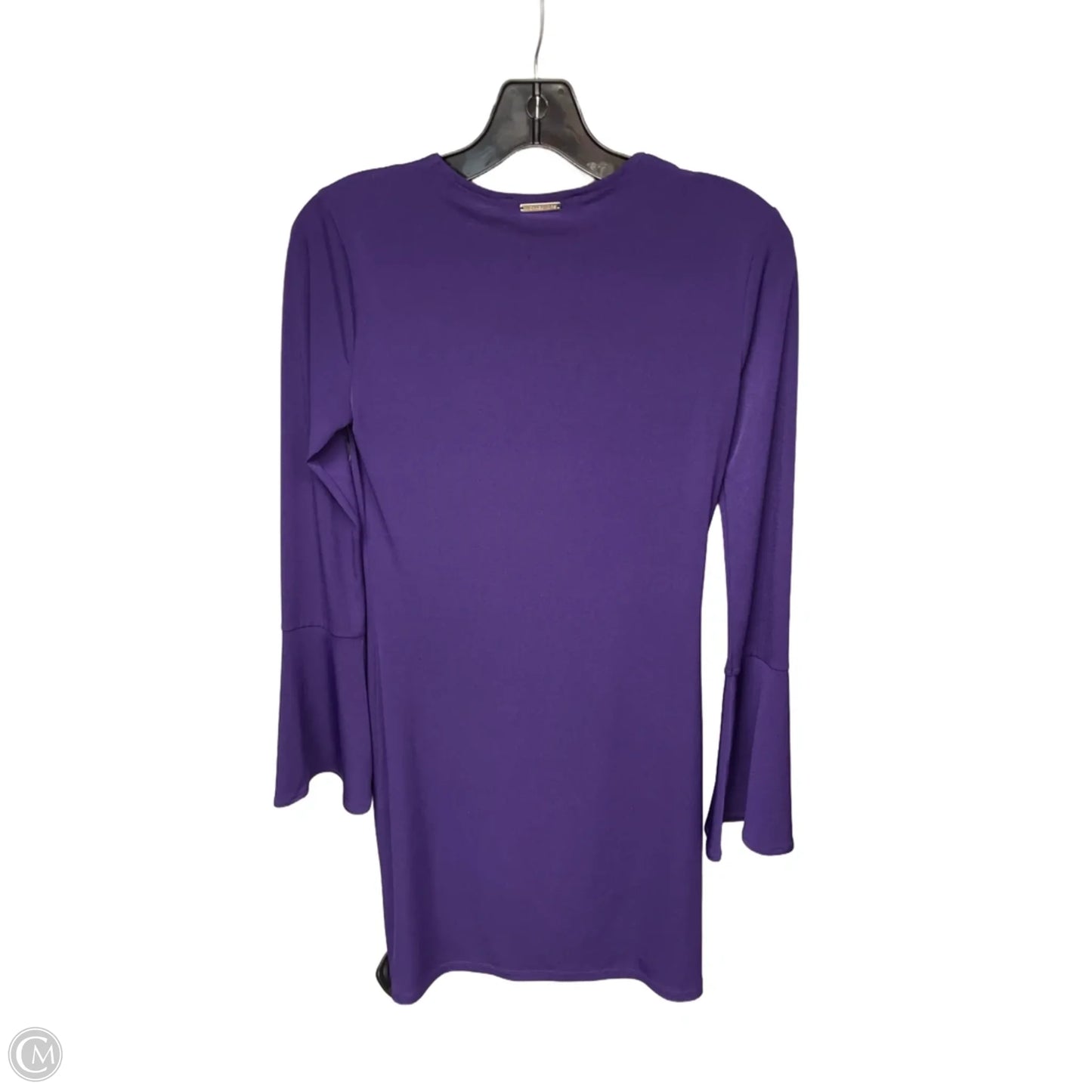 Dress Casual Midi By Michael By Michael Kors In Purple, Size: Xs