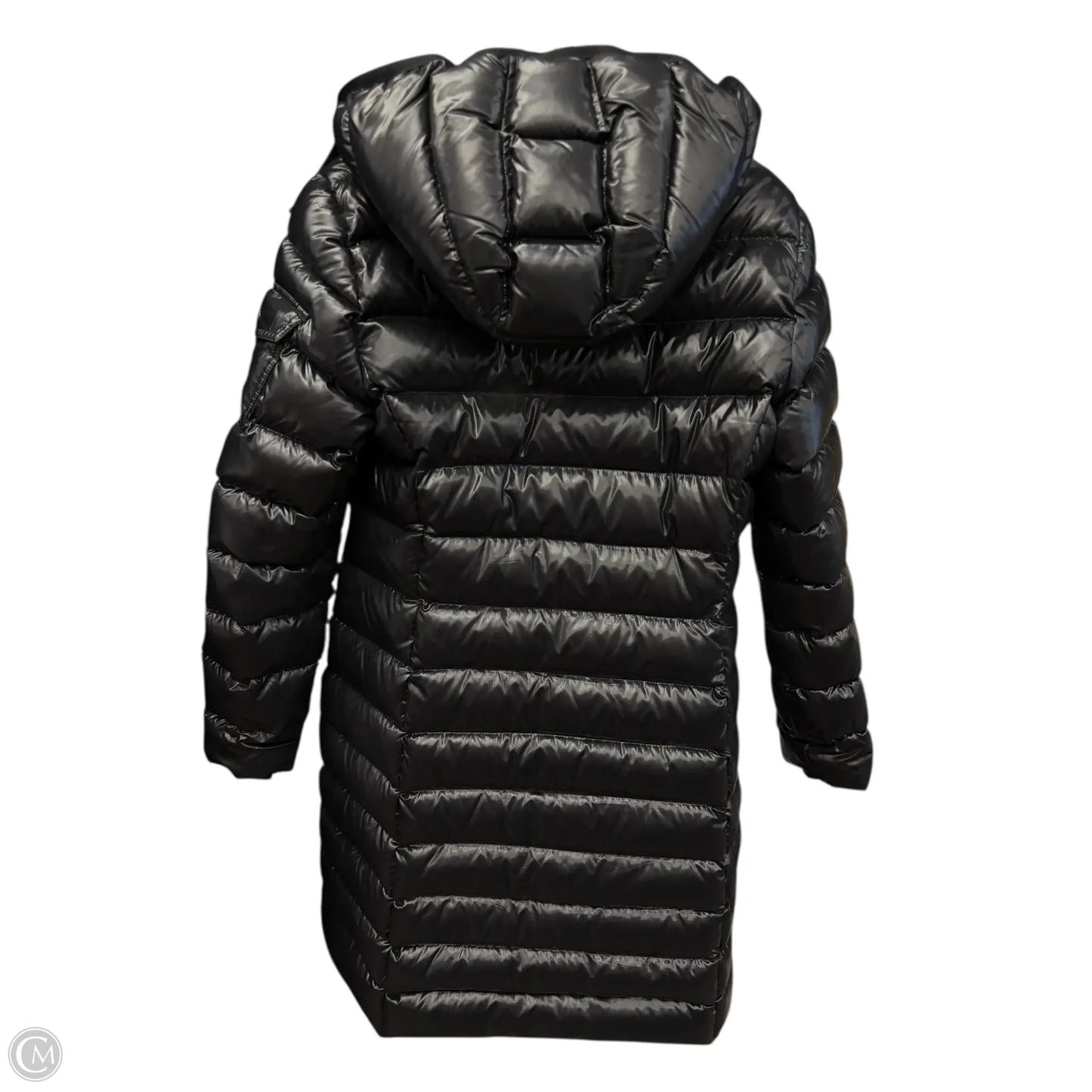 Jacket Luxury Designer By Moncler In Black, Size: 2