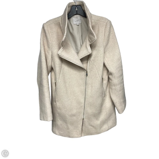 Jacket Other By Loft In Tan & White, Size: Xs