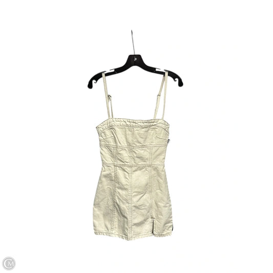 Dress Casual Short By Nasty Gal In Cream, Size: 0