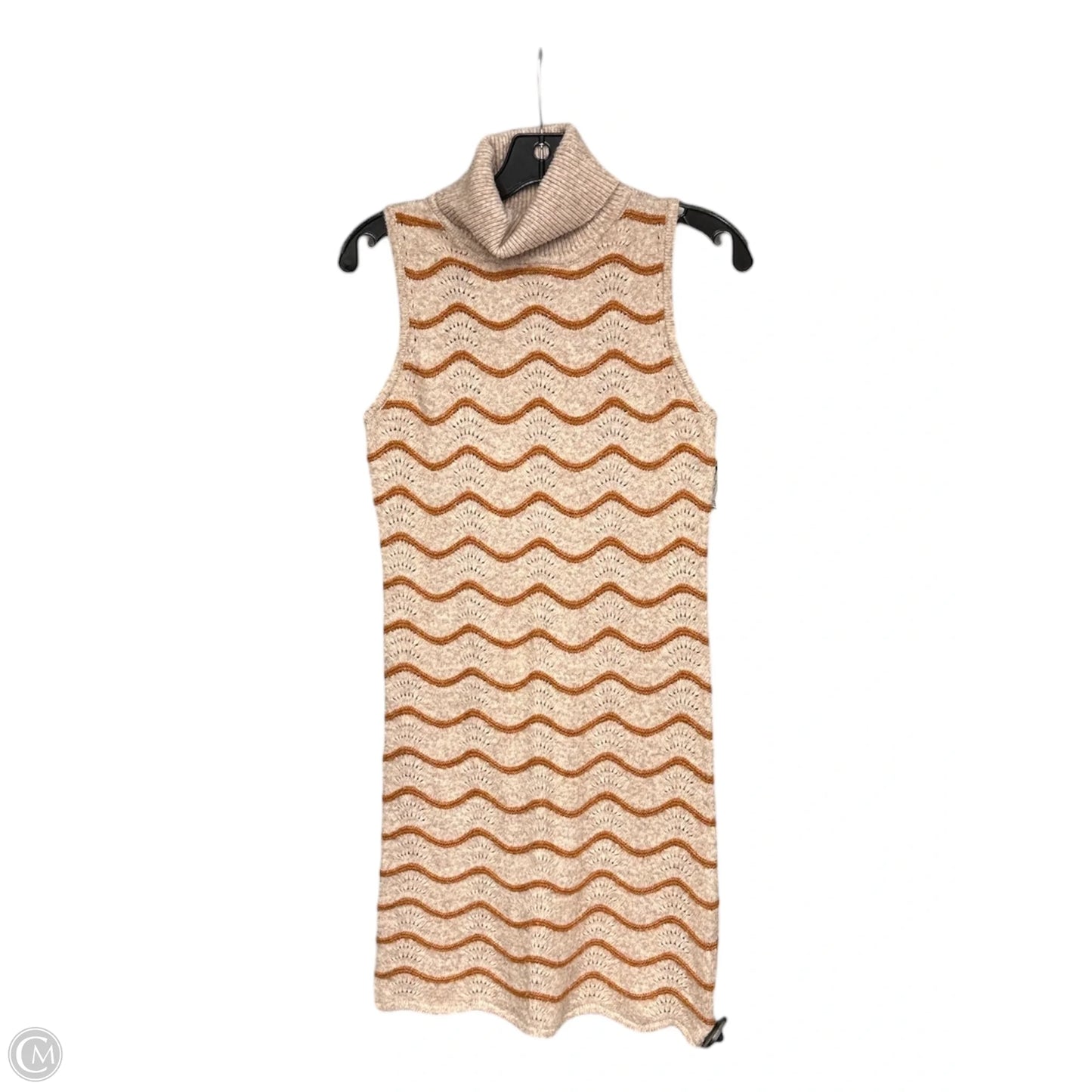 Dress Casual Midi By Kerisma In Tan, Size: S