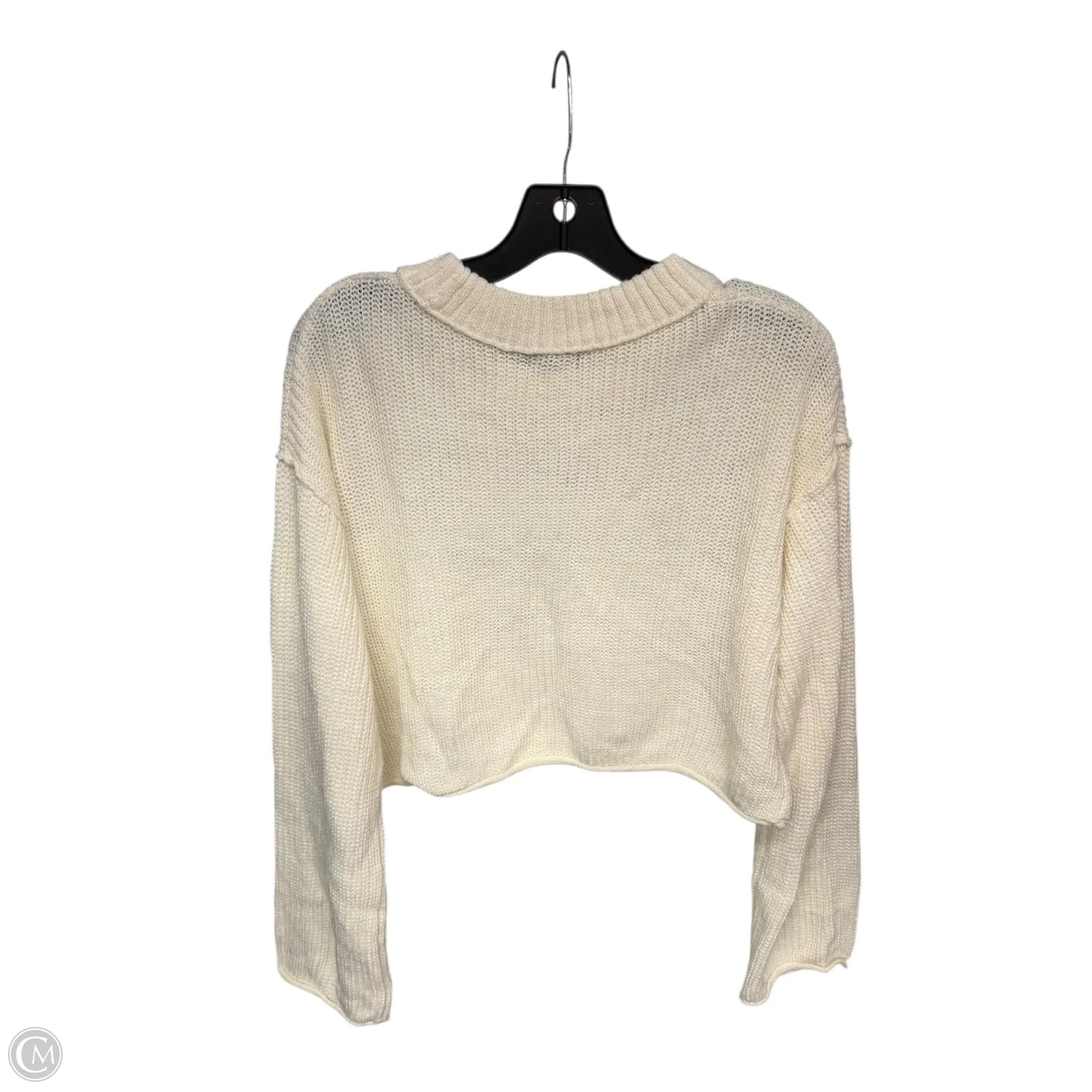 Sweater By Wild Fable In Cream, Size: M