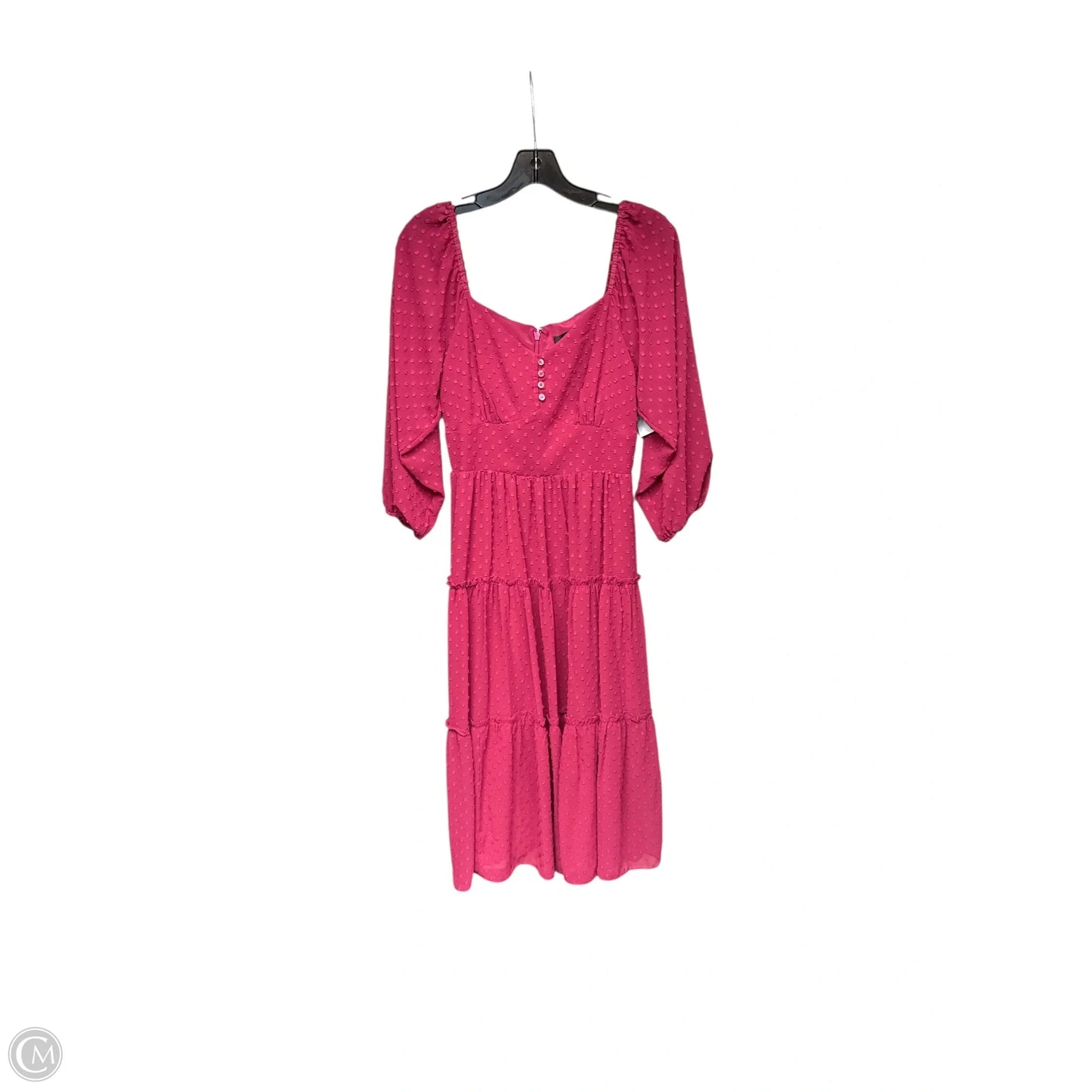 Dress Casual Maxi By J. Crew In Pink, Size: 6p