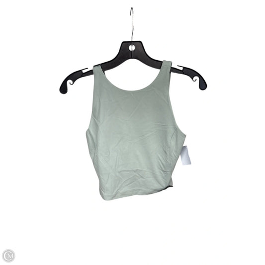 Athletic Tank Top By Lululemon In Green, Size: 4