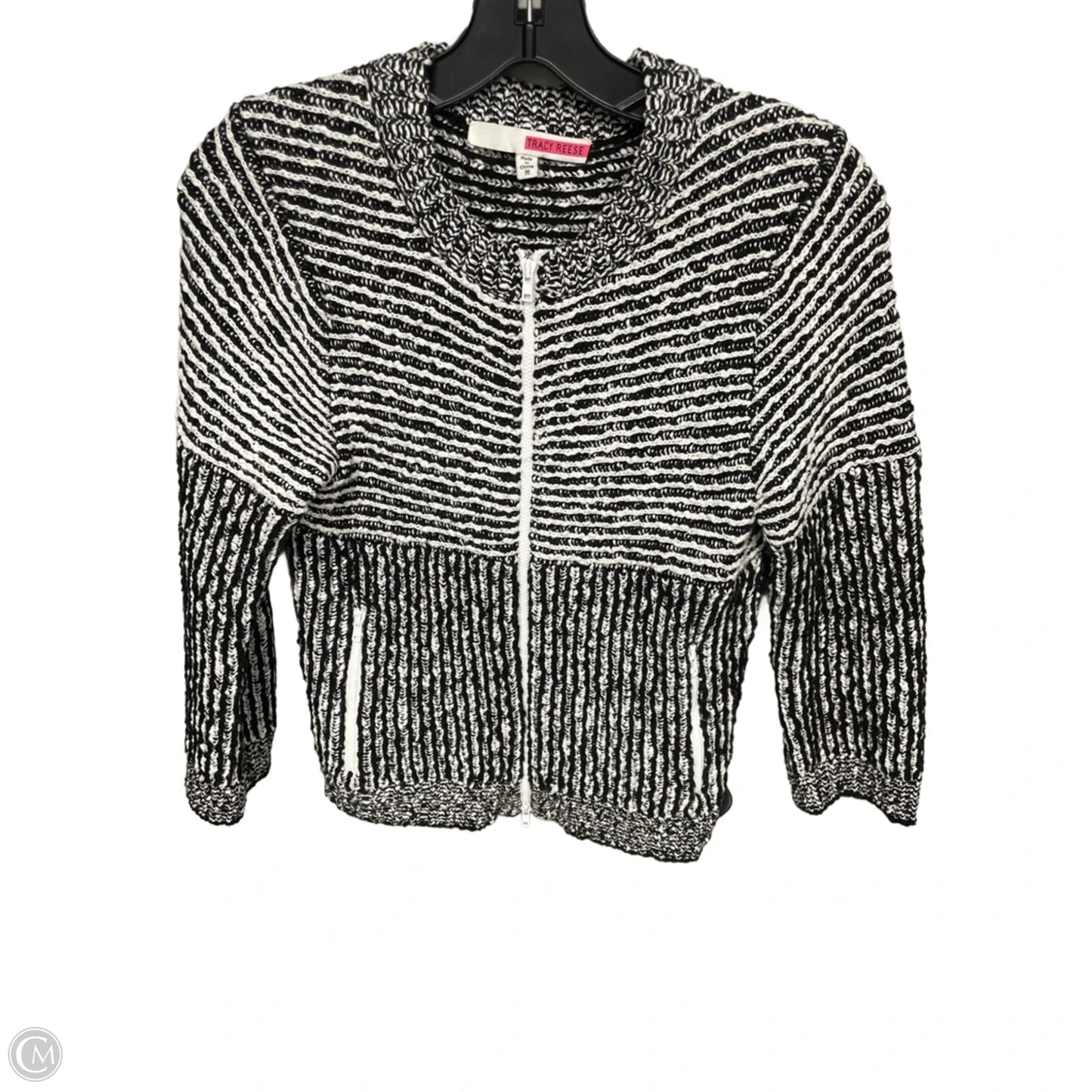 Sweater By Tracy Reese In Black & White, Size: M