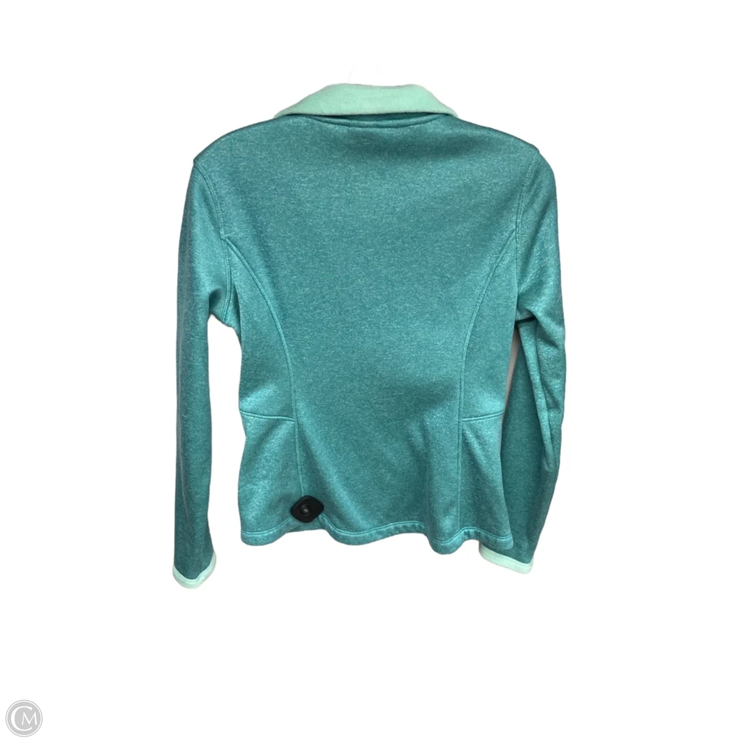 Athletic Jacket By The North Face In Teal, Size: M