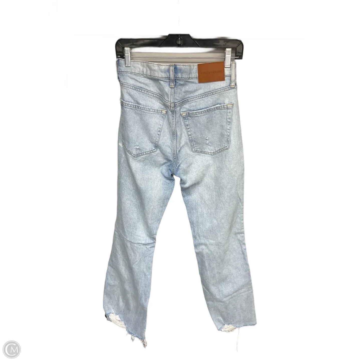 Jeans Boyfriend By Lucky Brand In Blue Denim, Size: 2