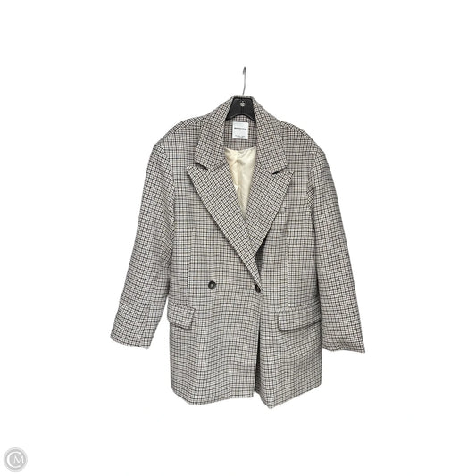Blazer By Bershka In Plaid Pattern, Size: L