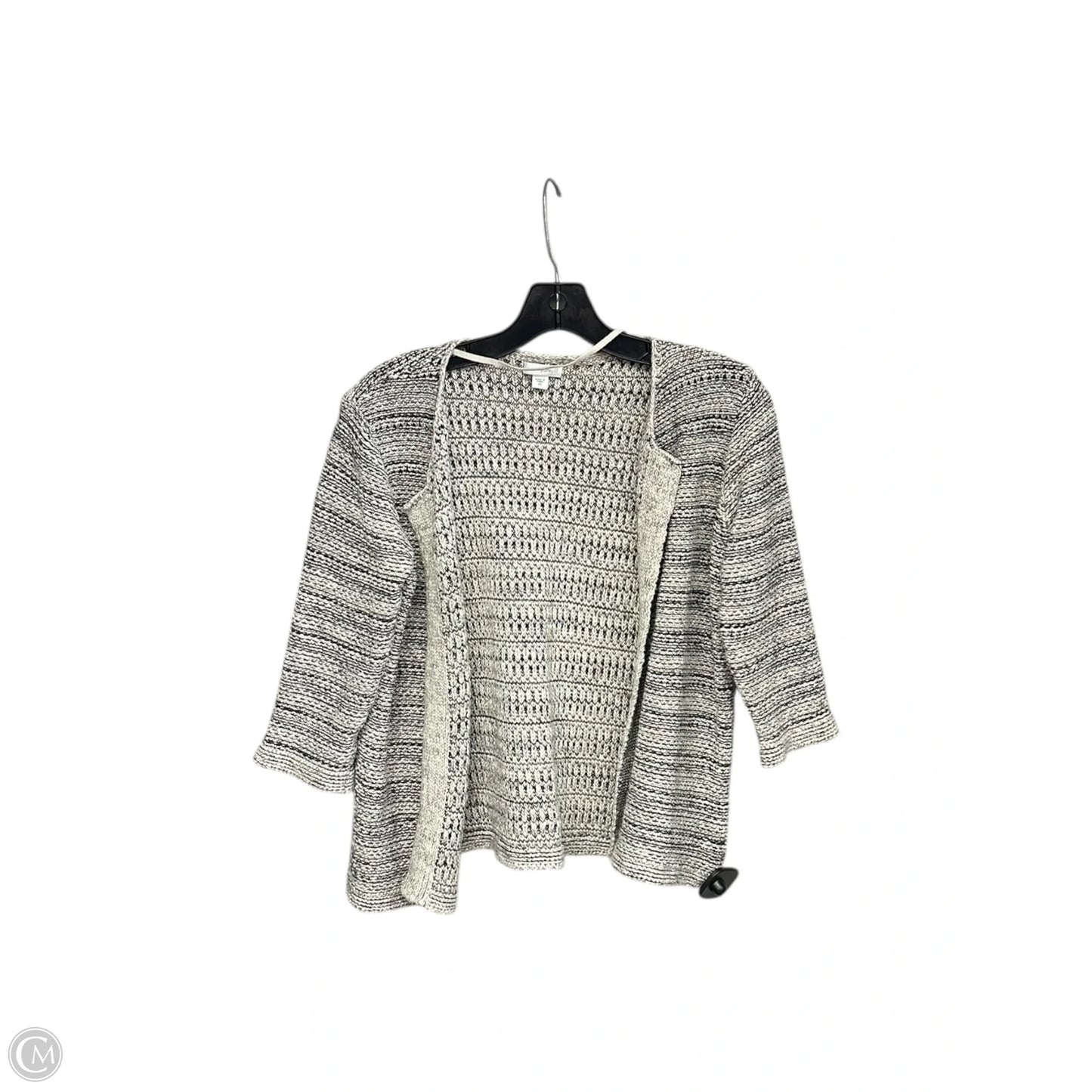 Cardigan By Pure Jill In Black & White, Size: Xs