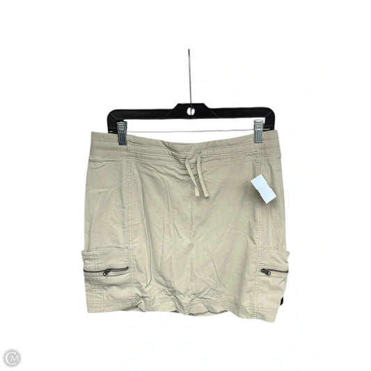 Athletic Skort By Athleta In Tan, Size: 12