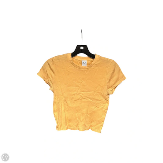 Top Short Sleeve Basic By Tna In Orange, Size: M