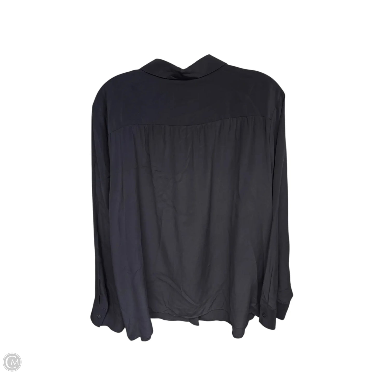 Top Long Sleeve By Clothes Mentor In Grey, Size: M