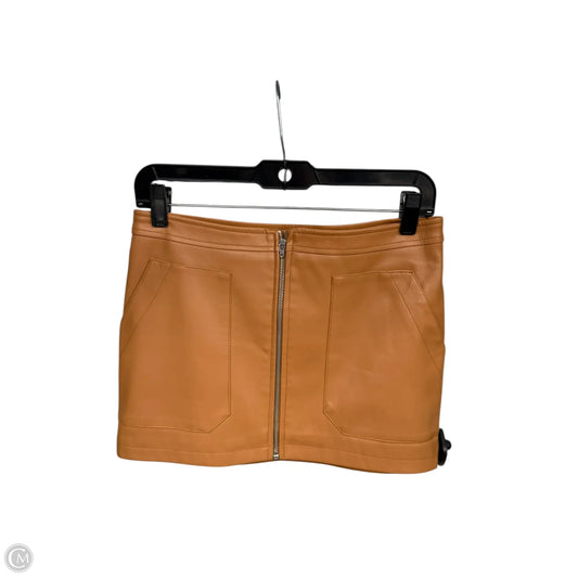 Skirt Mini & Short By Free People In Orange, Size: 4