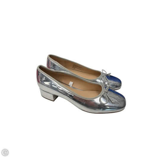 Shoes Heels Block By A New Day In Silver, Size: 6.5