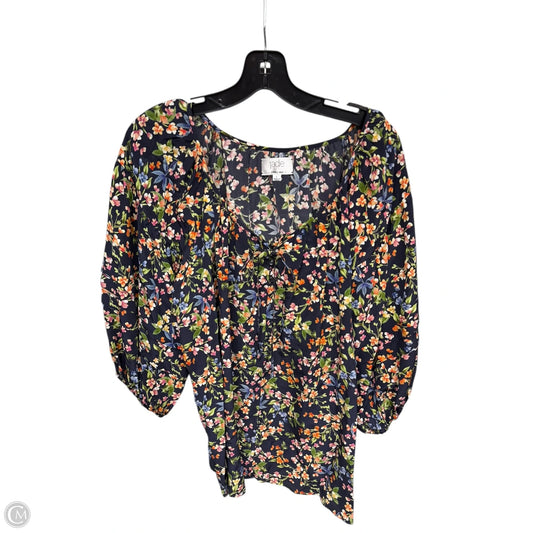 Top 2pc 3/4 Sleeve By Jade In Leopard Print