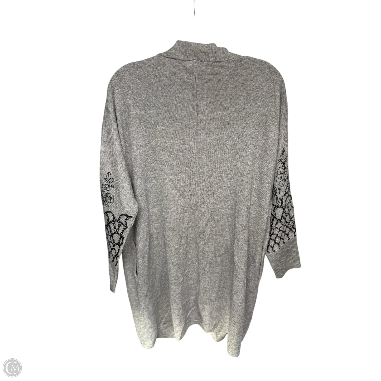Cardigan By Johnny Was In Grey, Size: M