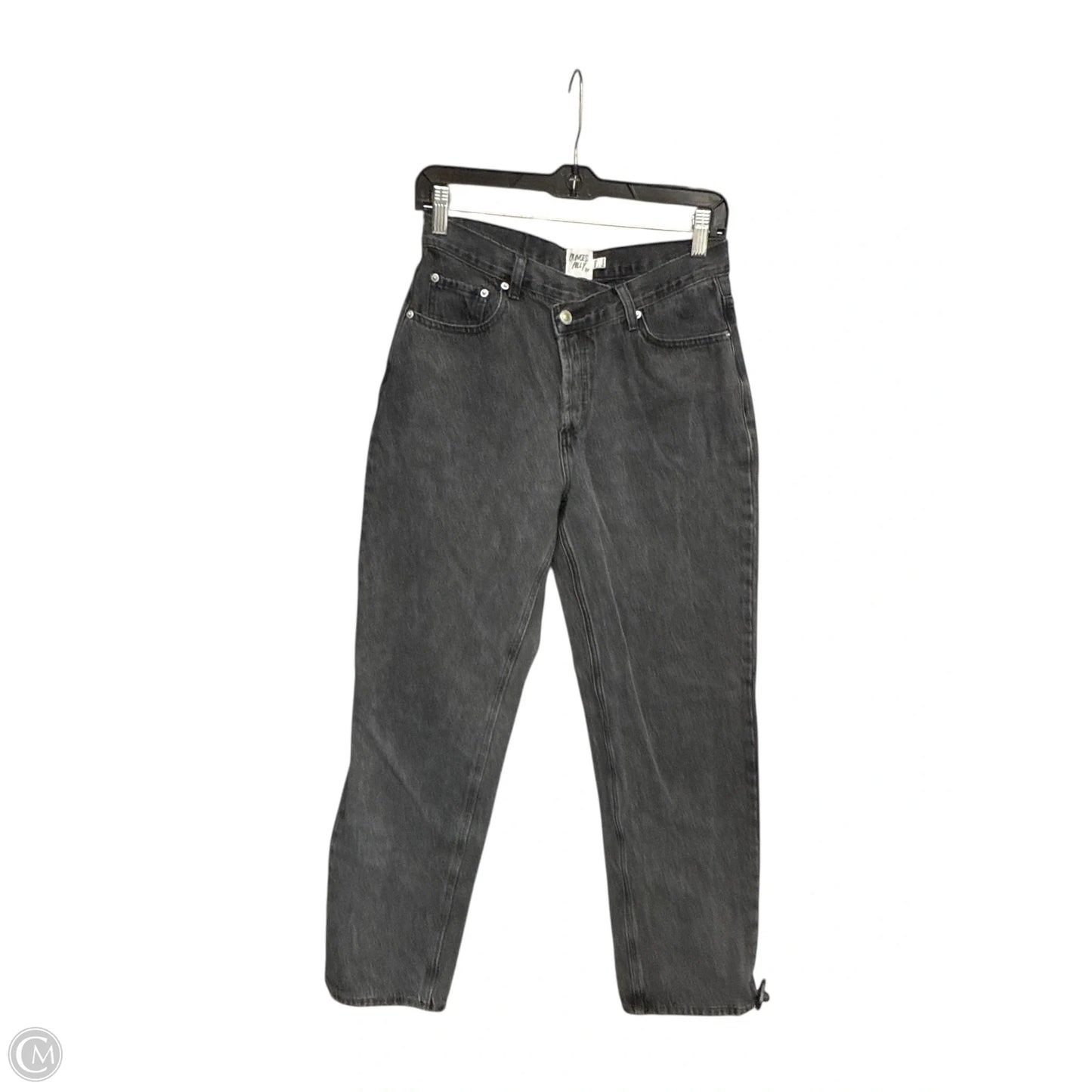 Jeans Straight By Princess Polly In Grey, Size: 4