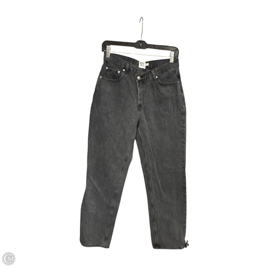 Jeans Straight By Princess Polly In Grey, Size: 4